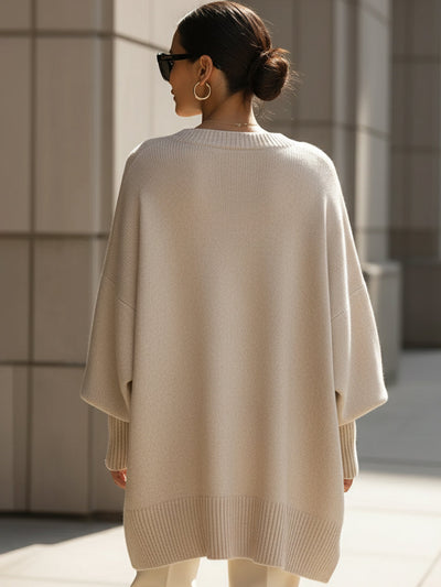 Elegant Oversized Knit Sweater