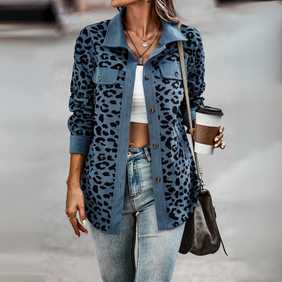 Bold Casual Leopard Jacket