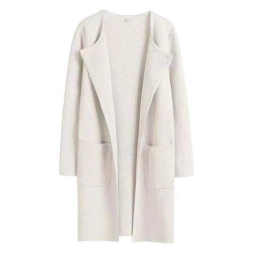 VALENCIA™ - Casual Open Front Long Sleeve Jacket