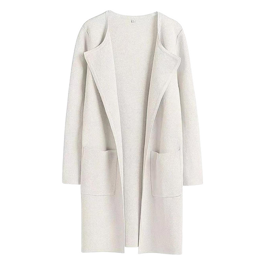VALENCIA™ - Casual Open Front Long Sleeve Jacket