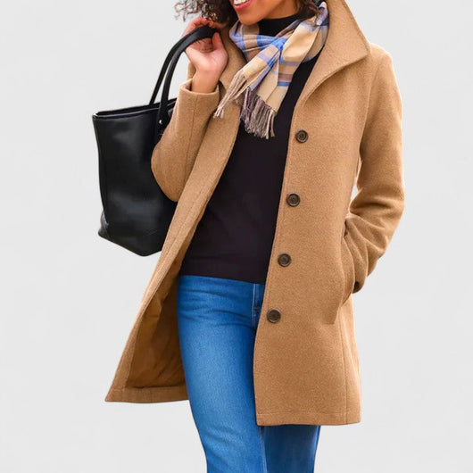 Timeless Wool Blend Coat