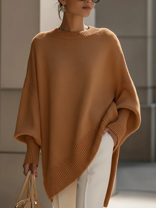 Elegant Oversized Knit Sweater