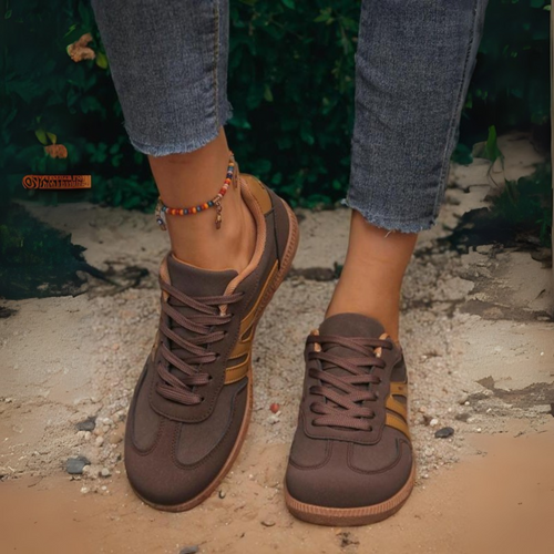 Non-Slip Comfortable Lace-Up Sneakers