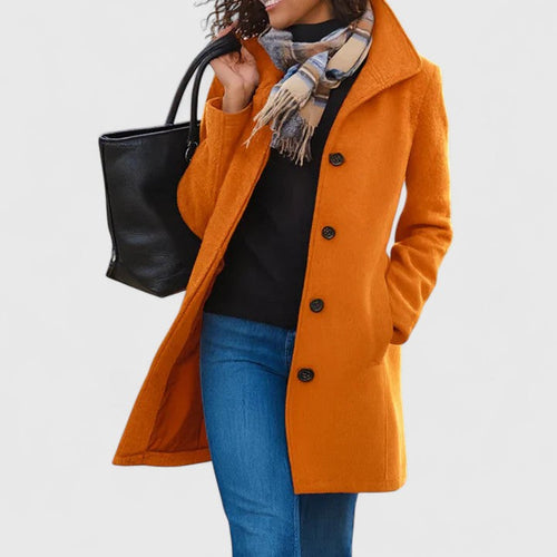 Timeless Wool Blend Coat