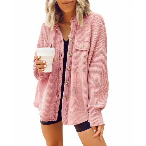 Women’s Corduroy Button-Down Jacket