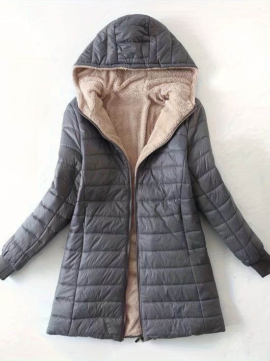 Michèle | Long Waterproof and Elegant Coat