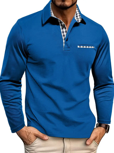 Classic Long Sleeve Polo Shirt